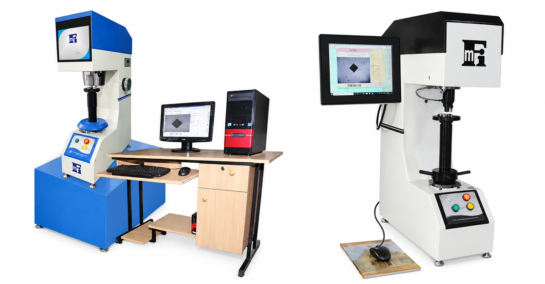 Computerised Vickers Hardness Testing Machine