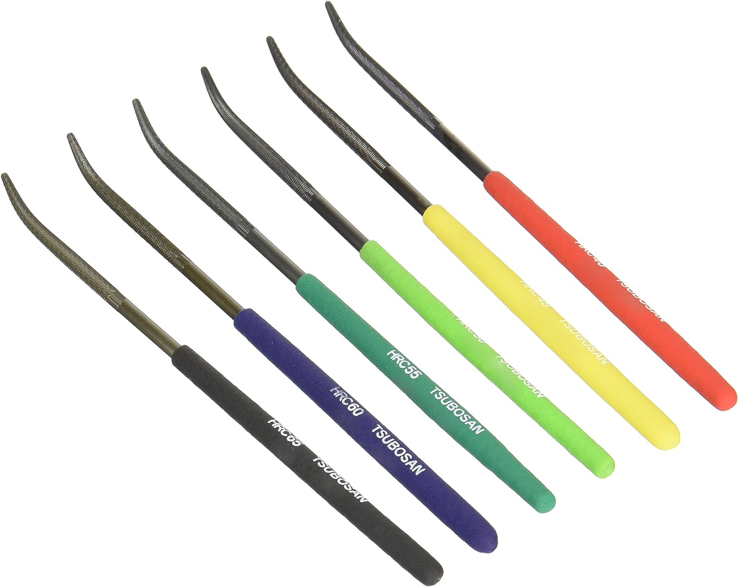 Tsubosan Hardness Tester File Set (HRC40 ~ HRC65)